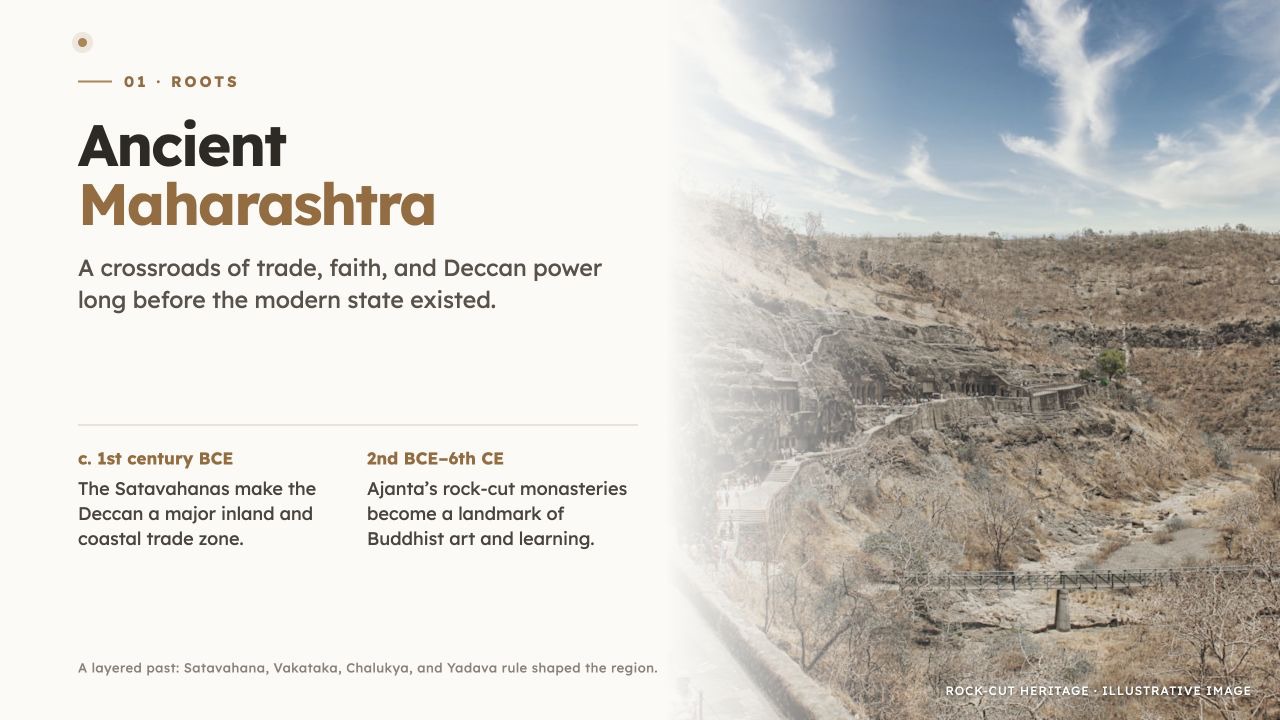 A Brief History of Maharashtra, slide 1: Ancient Maharashtra