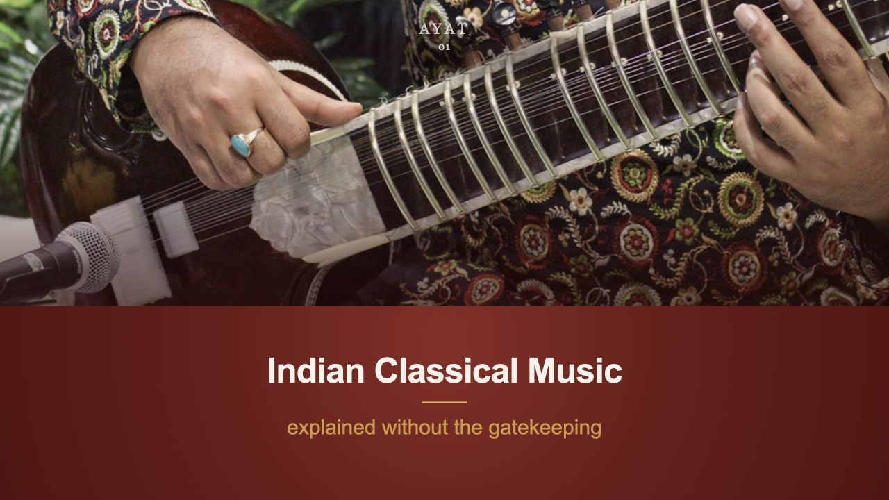 AYATAARA · Indian Classical Music, slide 1: Indian Classical Music